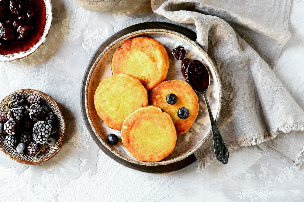 Gluten-free Blueberry Pancakes